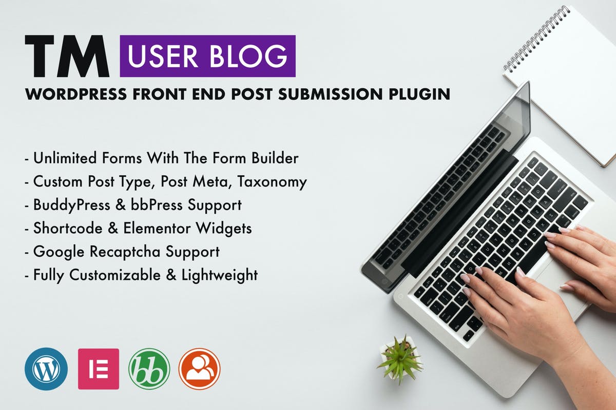 TM User Blog - WordPress Front End Post Submission
