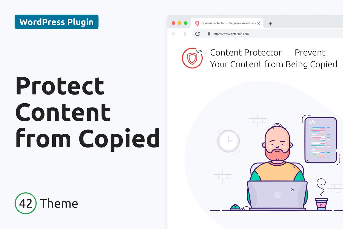 Content Protector — Protect Site from Being Copied
