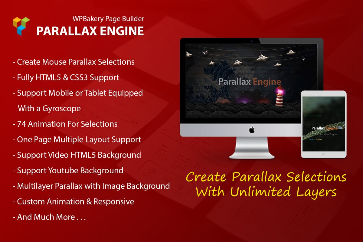 Parallax Engine - Addon For WPBakery Page Builder