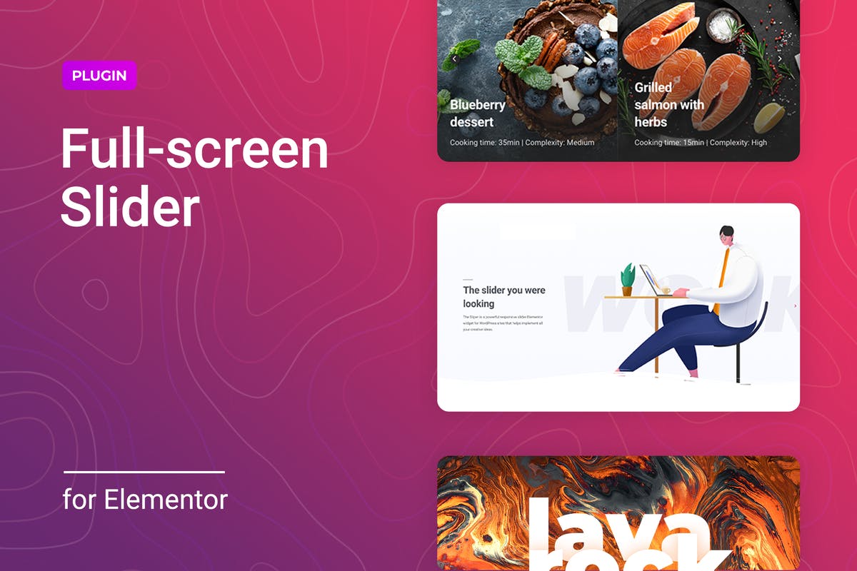 Full-screen Slider for Elementor