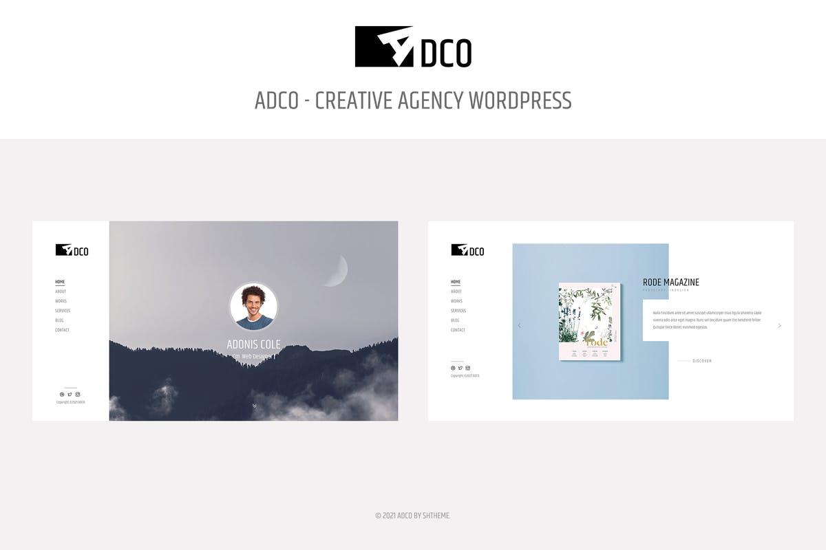 Adco - Creative Agency WordPress Theme