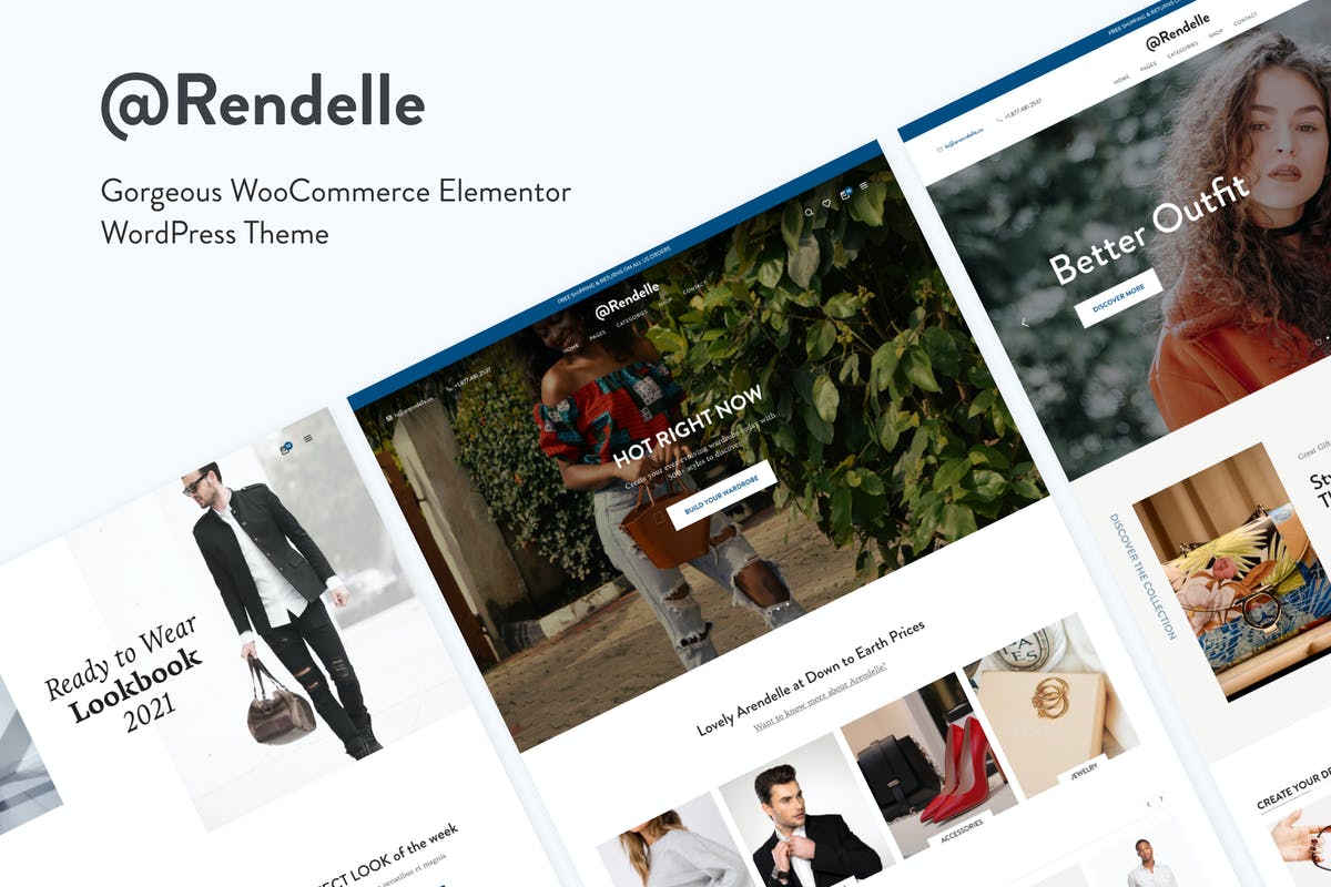 Arendelle Modern WooCommerce WordPress Theme