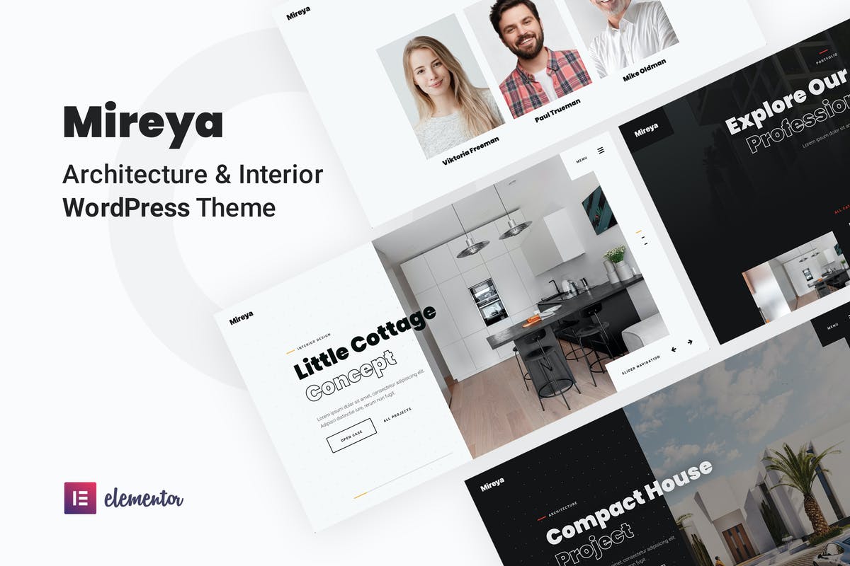Mireya Architecture &amp; Interior Designer WordPress