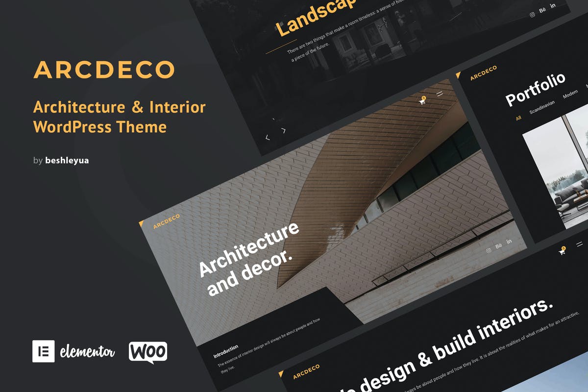 Arcdeco Architecture and Interior Design WordPress
