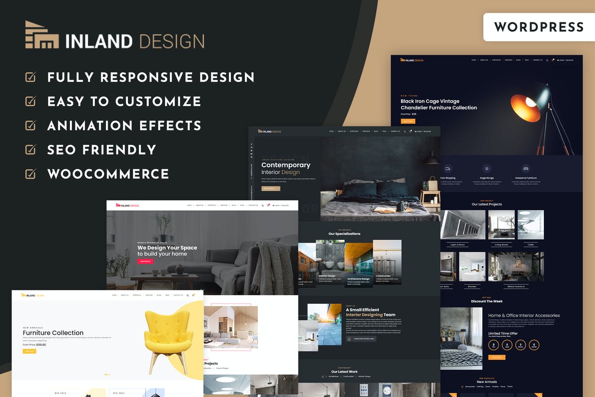 Interior Design WordPress Theme