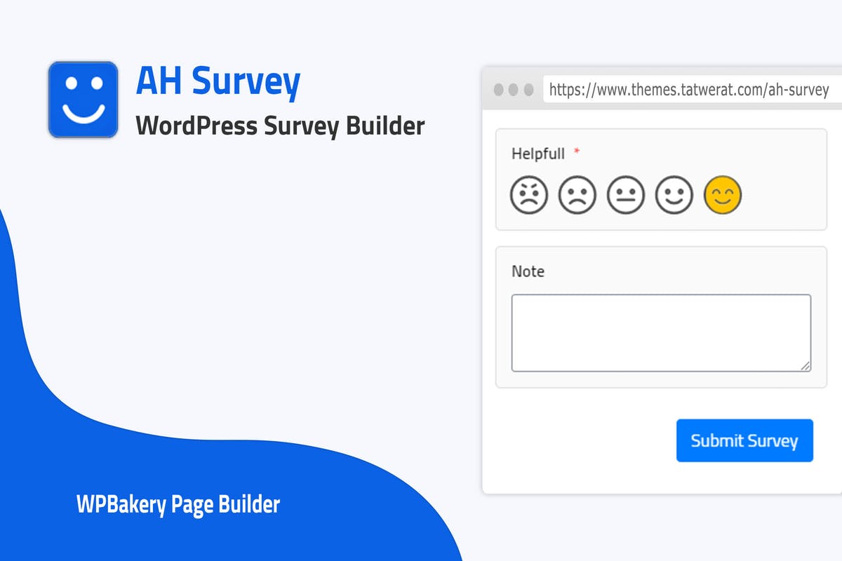 WordPress Survey Builder With Questions Types