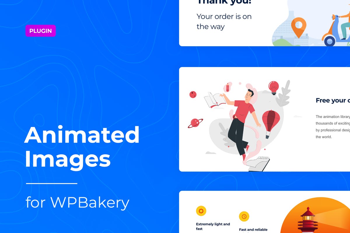 Lottie Animated Images for WPBakery