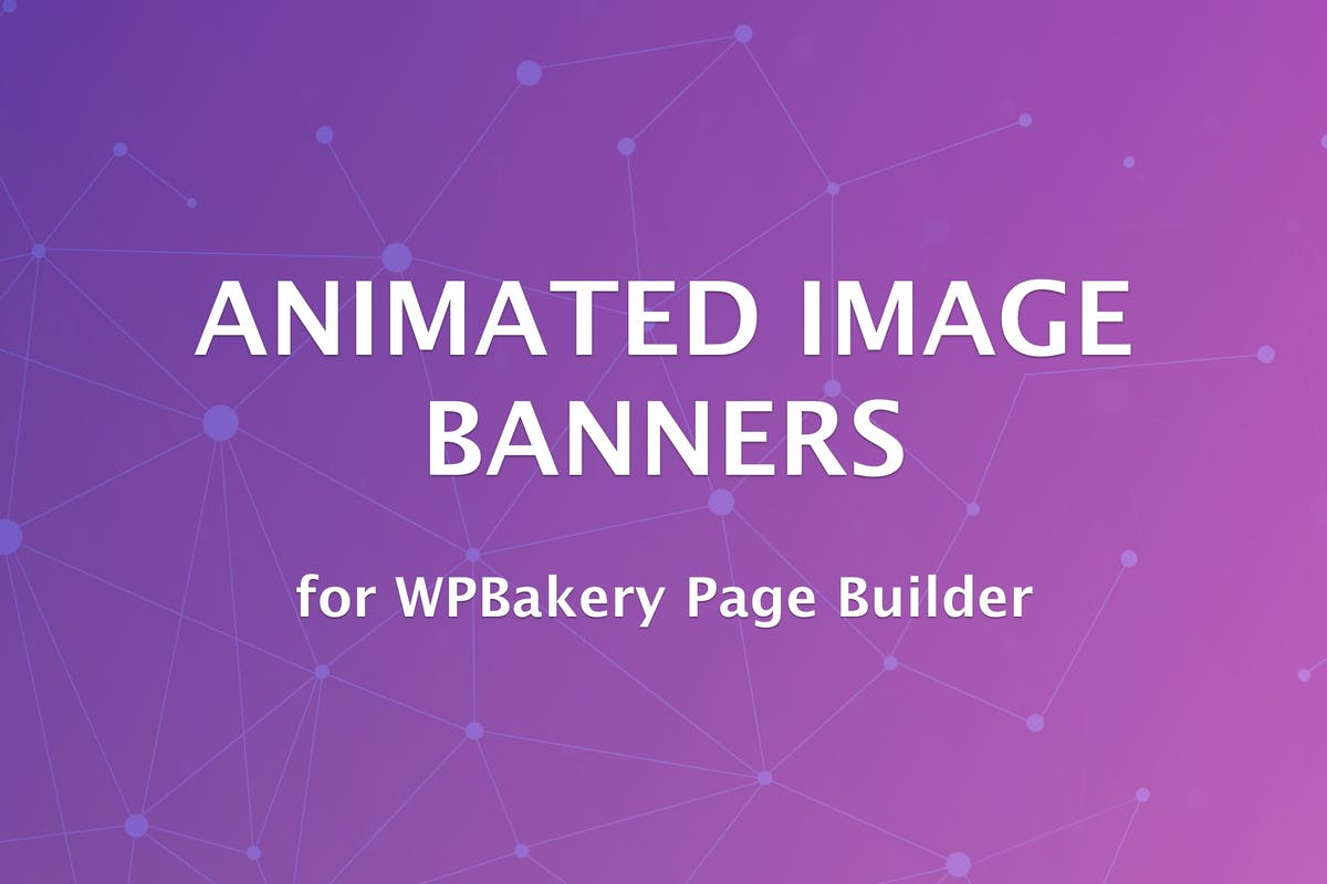 Animated Image Banners for WPBakery Page Builder