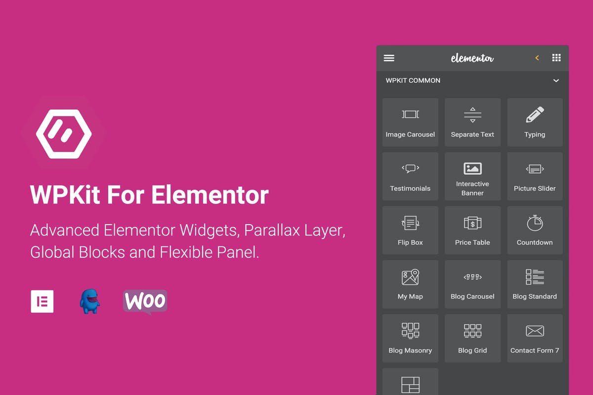 WPKit For Elementor - Advanced Widgets & Addon