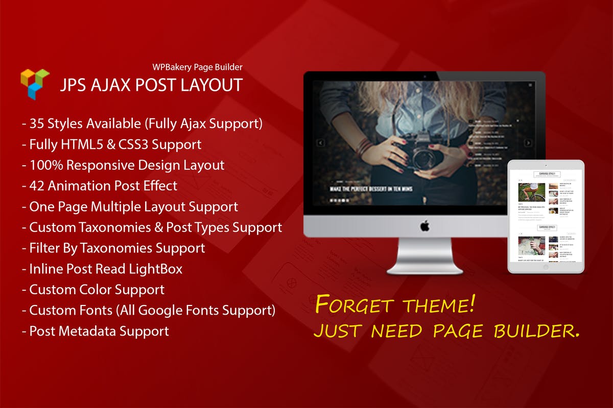 JPS Post Layout - Addon For WPBakery Page Builder