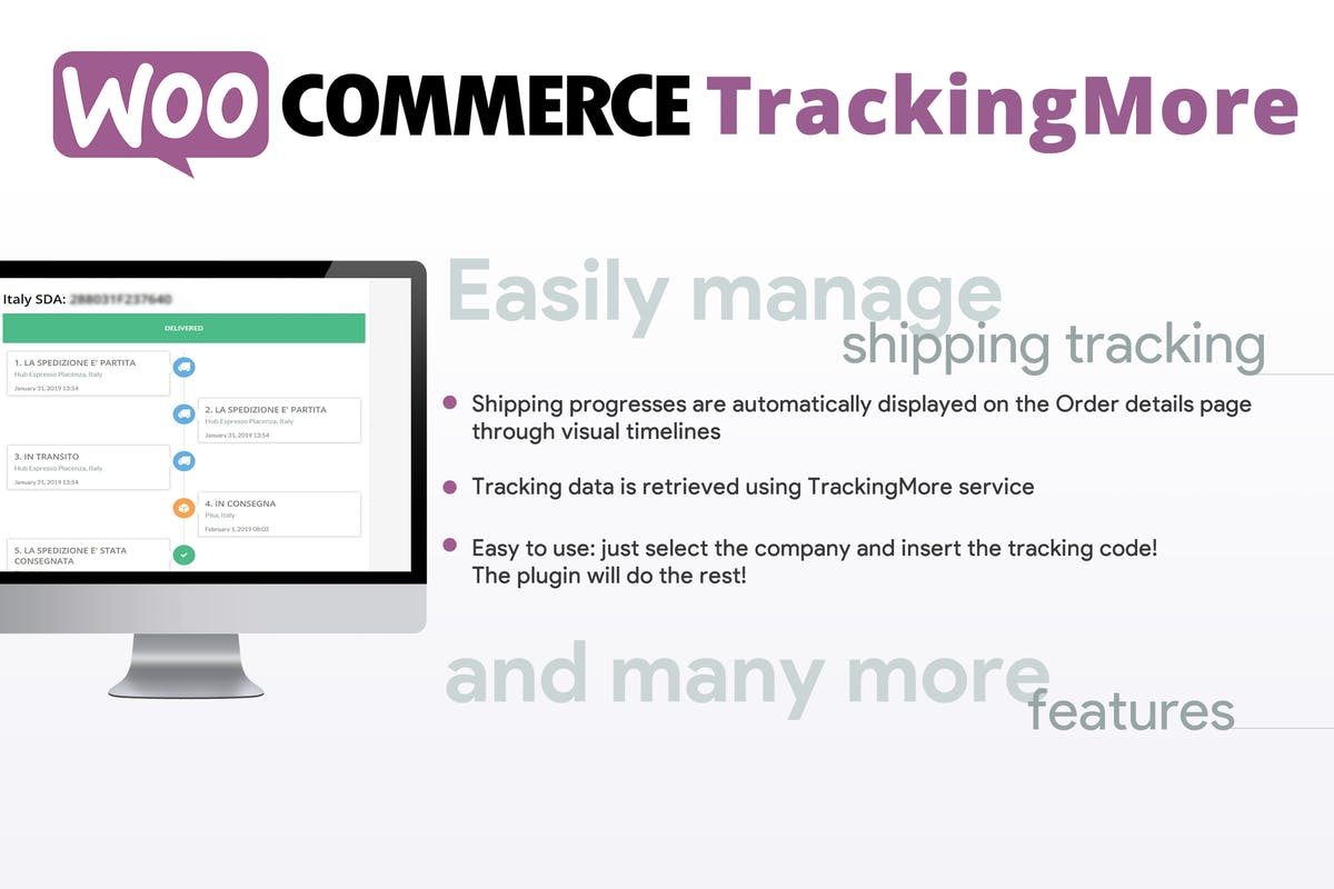 WooCommerce TrackingMore