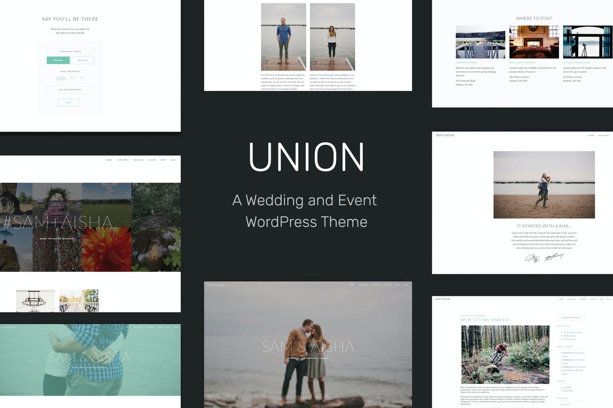 Union - Wedding and Event WordPress Theme