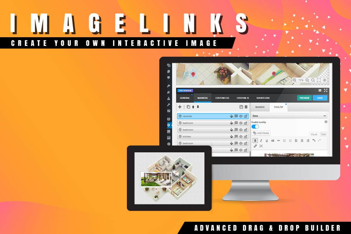 ImageLinks - Interactive Image for WordPress