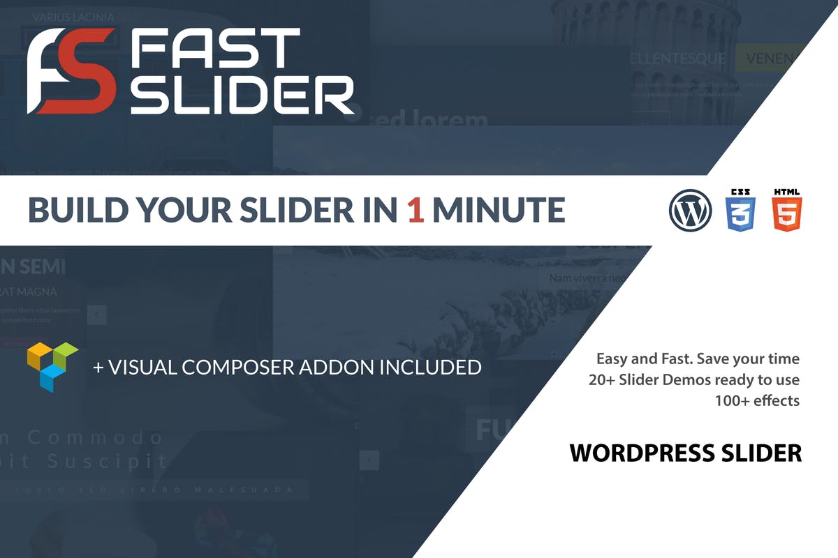 Fast Slider - Easy and Fast - Slider Plugin for WP