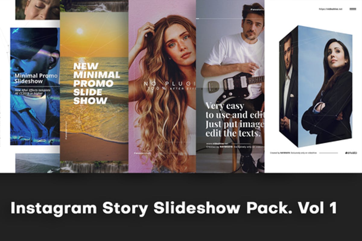 Instagram Story Slideshow Pack. Vol1