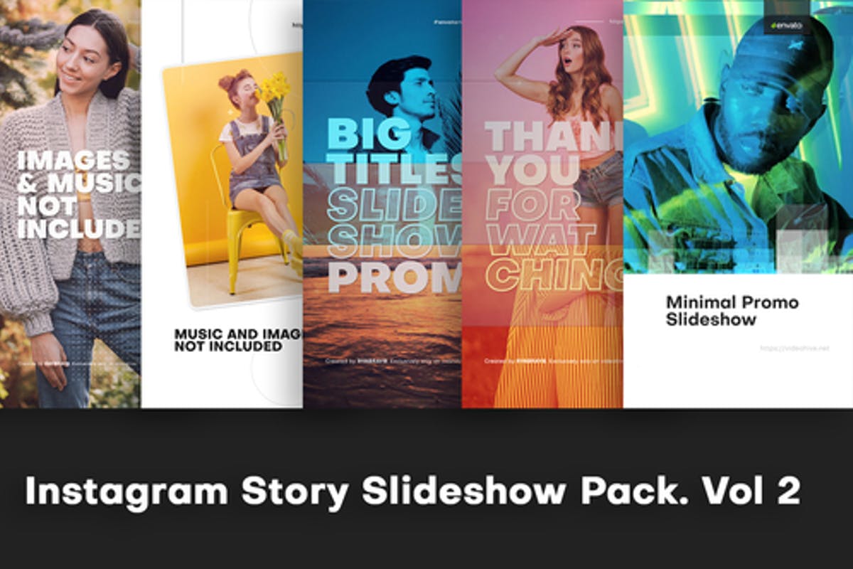 Instagram Story Slideshow Pack. Vol2