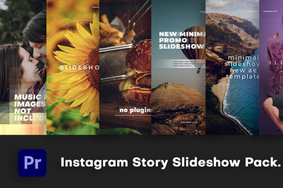 Instagram Story Slideshow Pack. Vol3