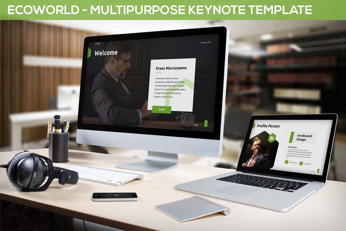 Ecoworld - Multipurpose Keynote Template
