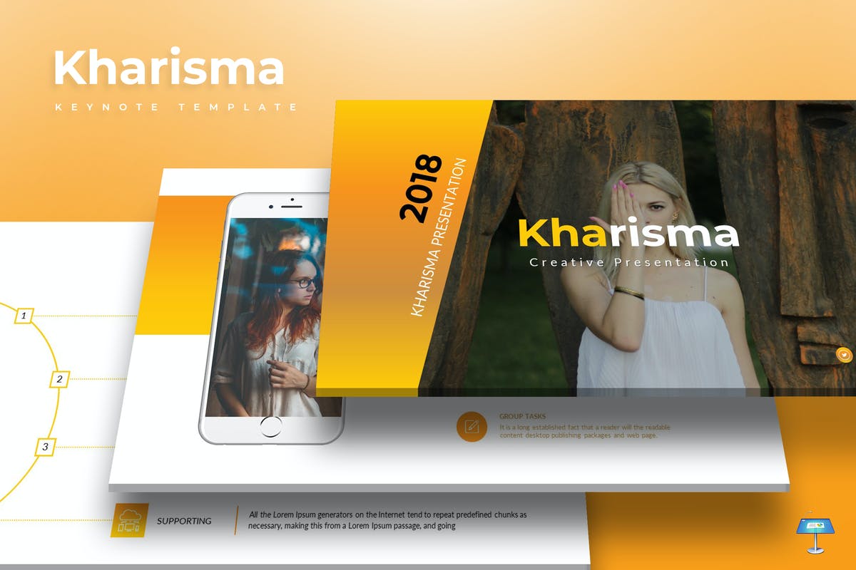Kharisma - Keynote Template