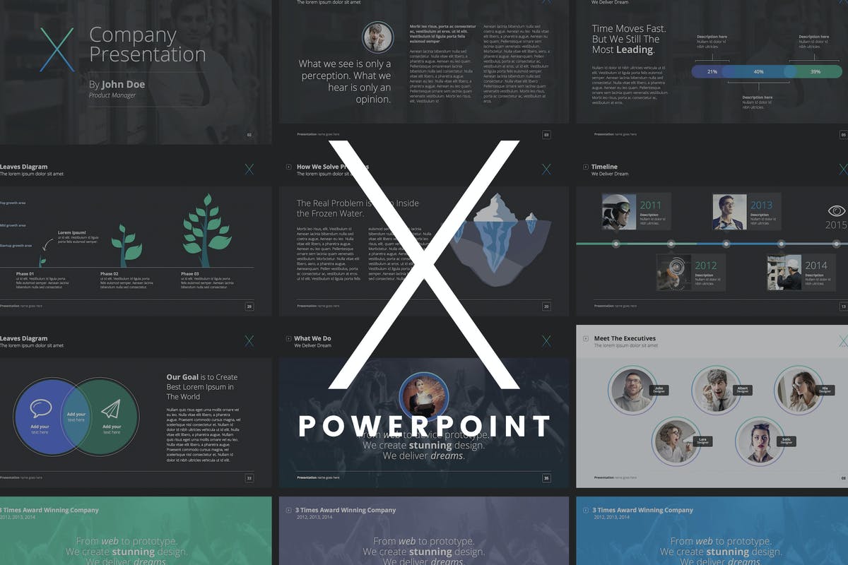The X Note - Powerpoint Template