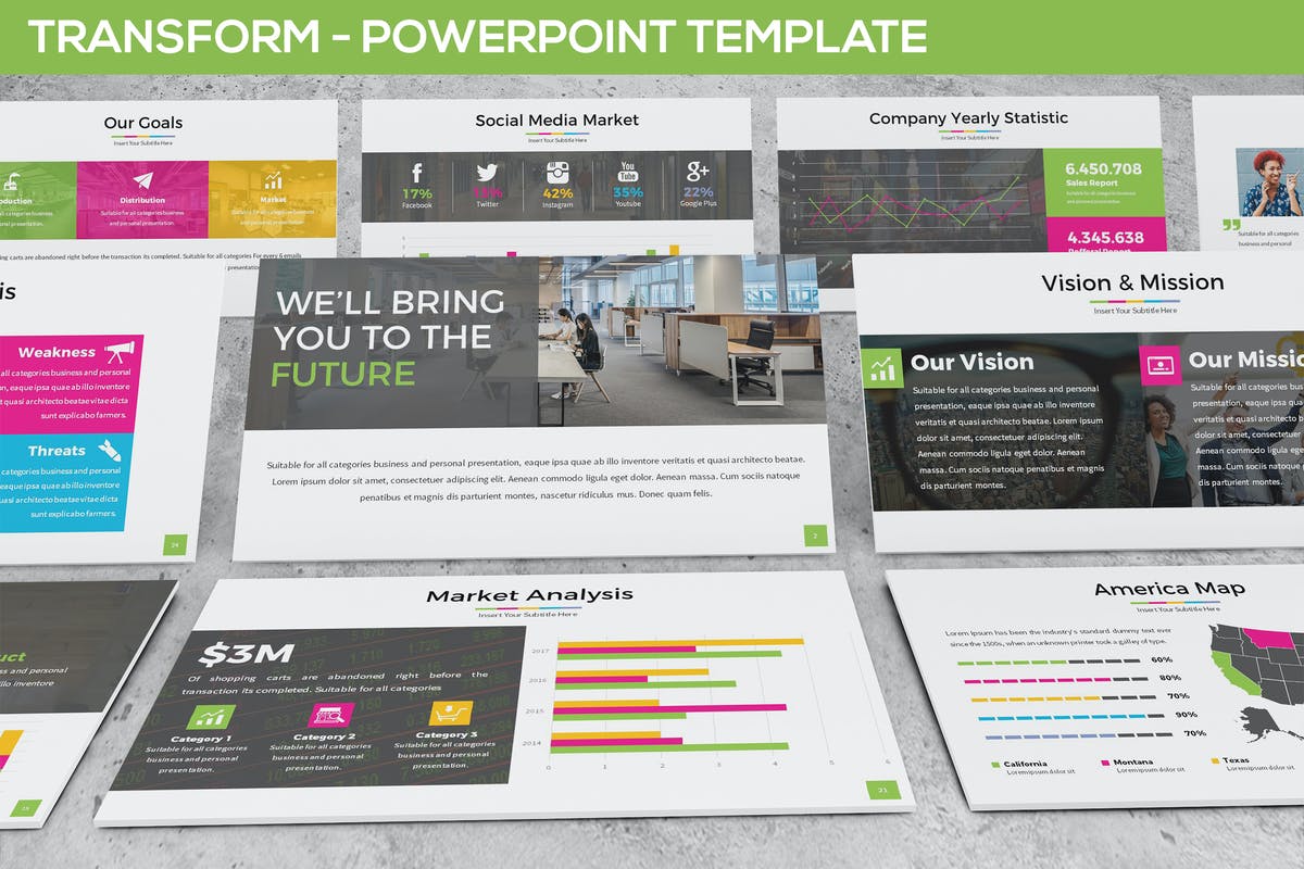 Transform - Powerpoint Presentation Template