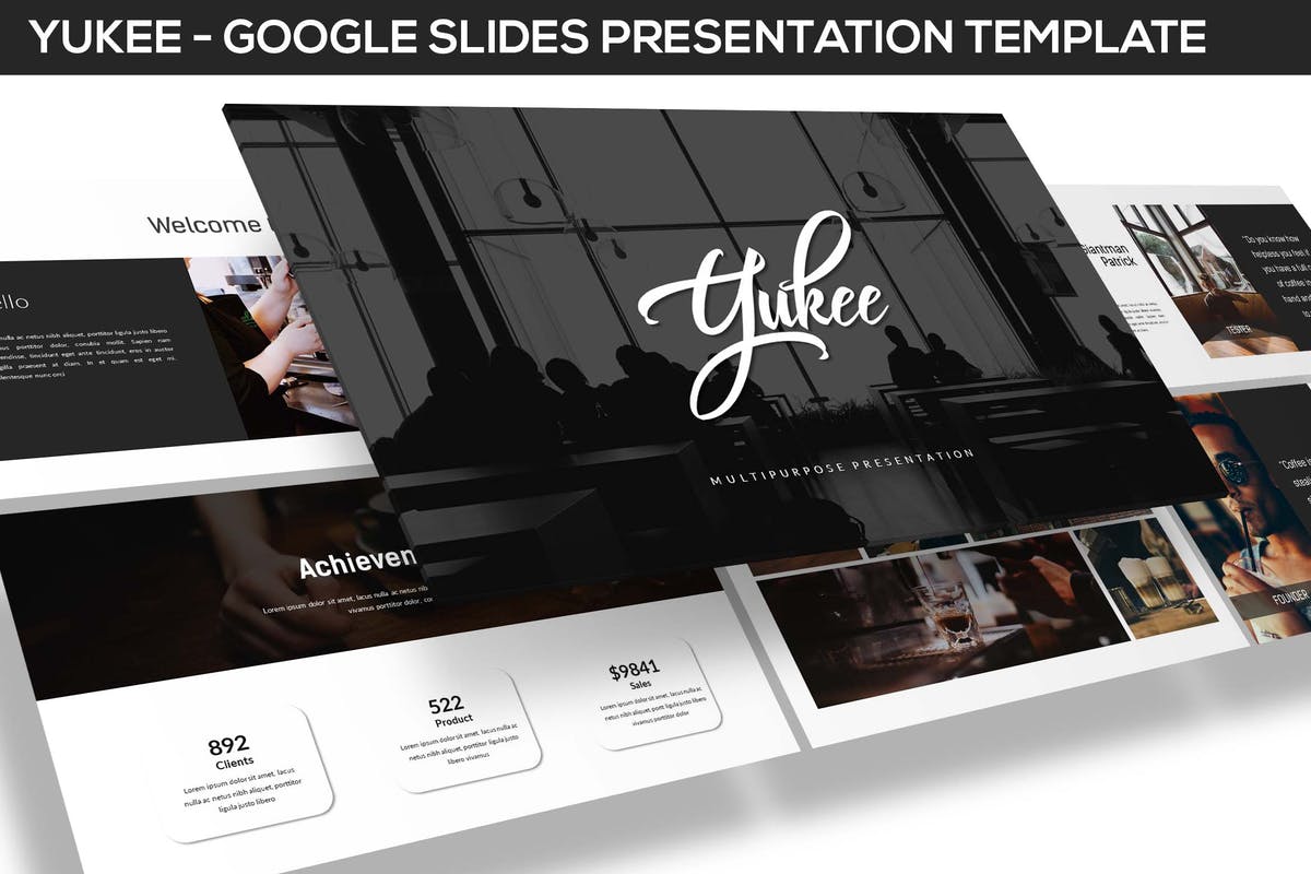 Yukee - Multipurpose Google Slides Template