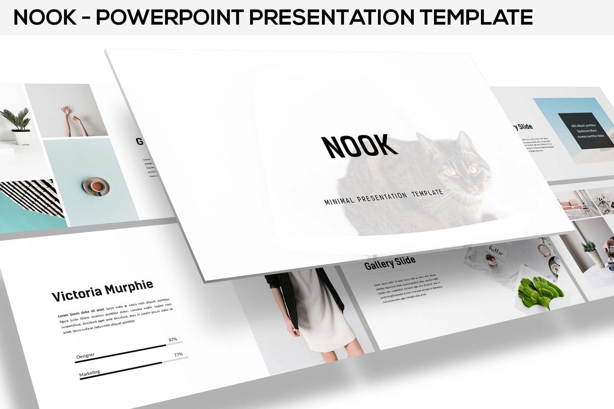 Nook - Minimal Powerpoint Template