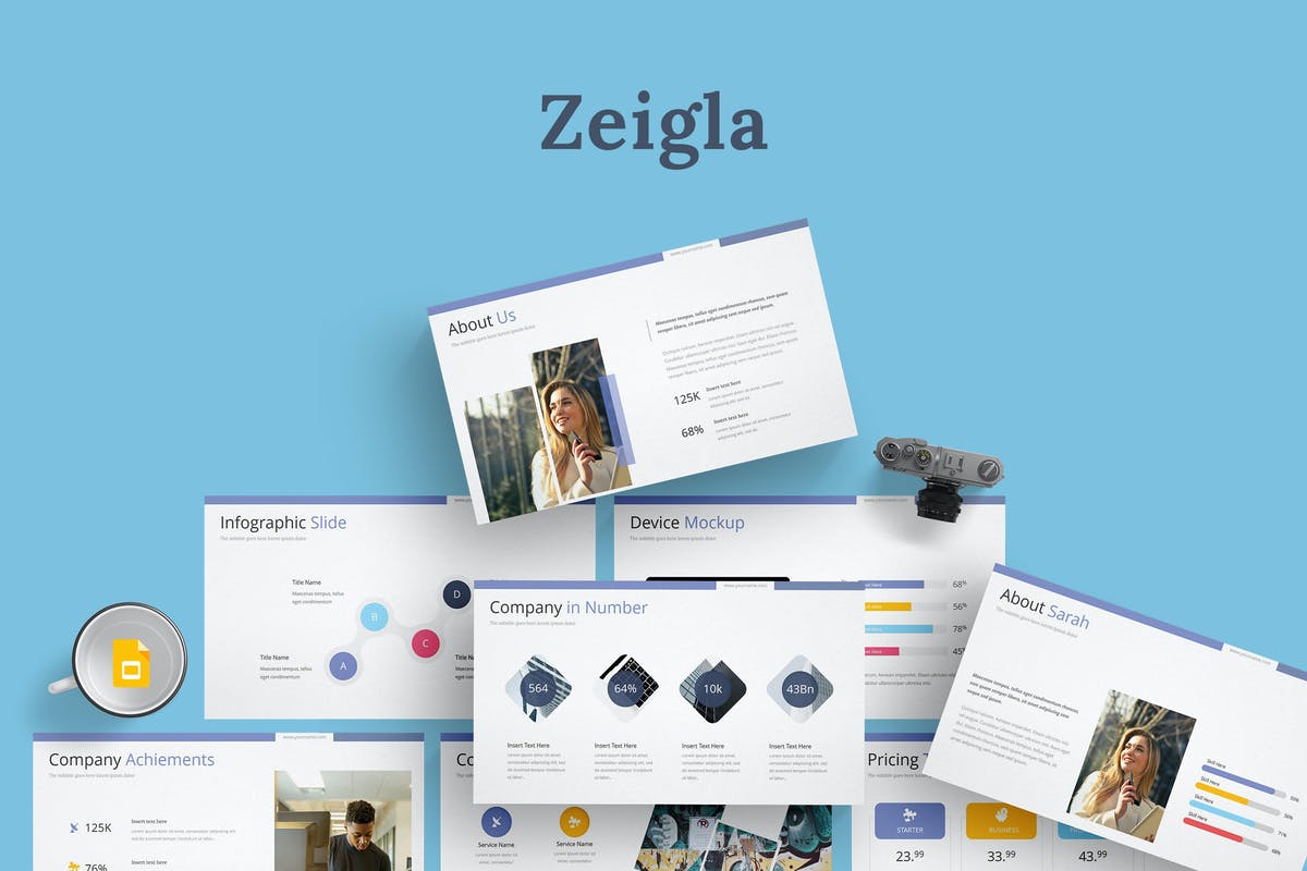 Zeigla - Google Slides Template