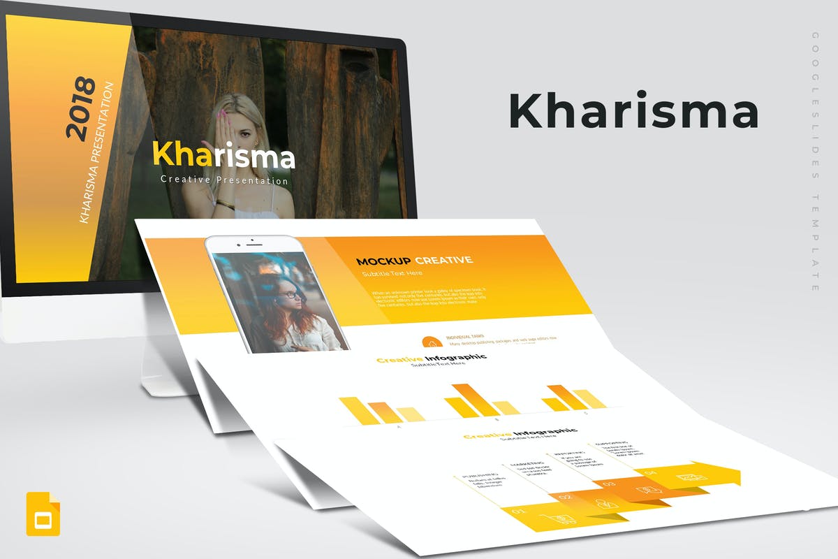 Kharisma - Google Slide Template
