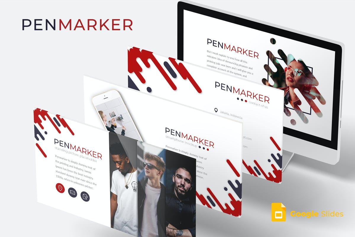 Penmarker - Google Slides Template