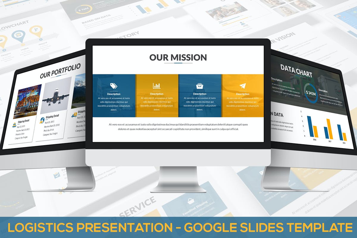 Logistics Presentation - Google Slides Template