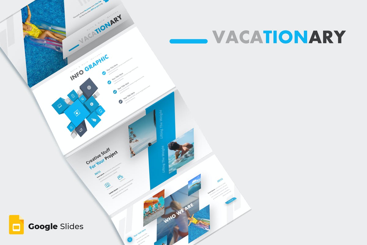 Vacationary - Google Slide Template