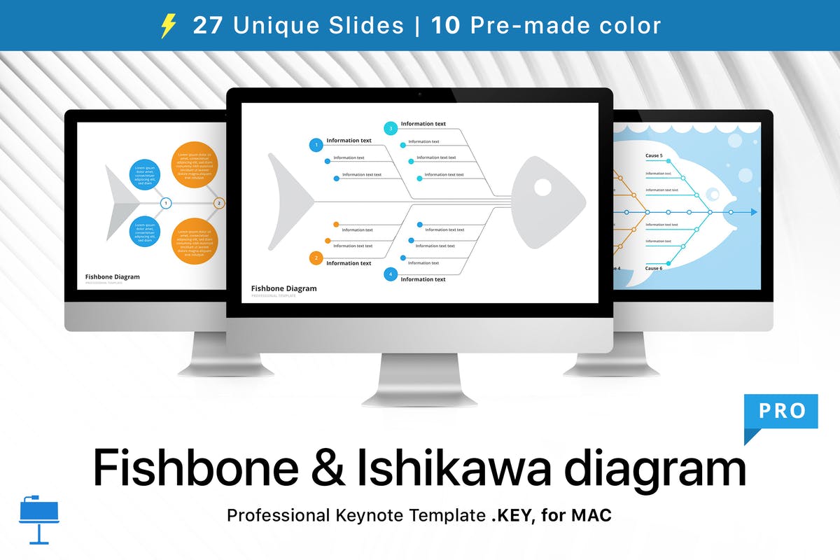 Fishbone &amp; Ishikawa diagram for Keynote
