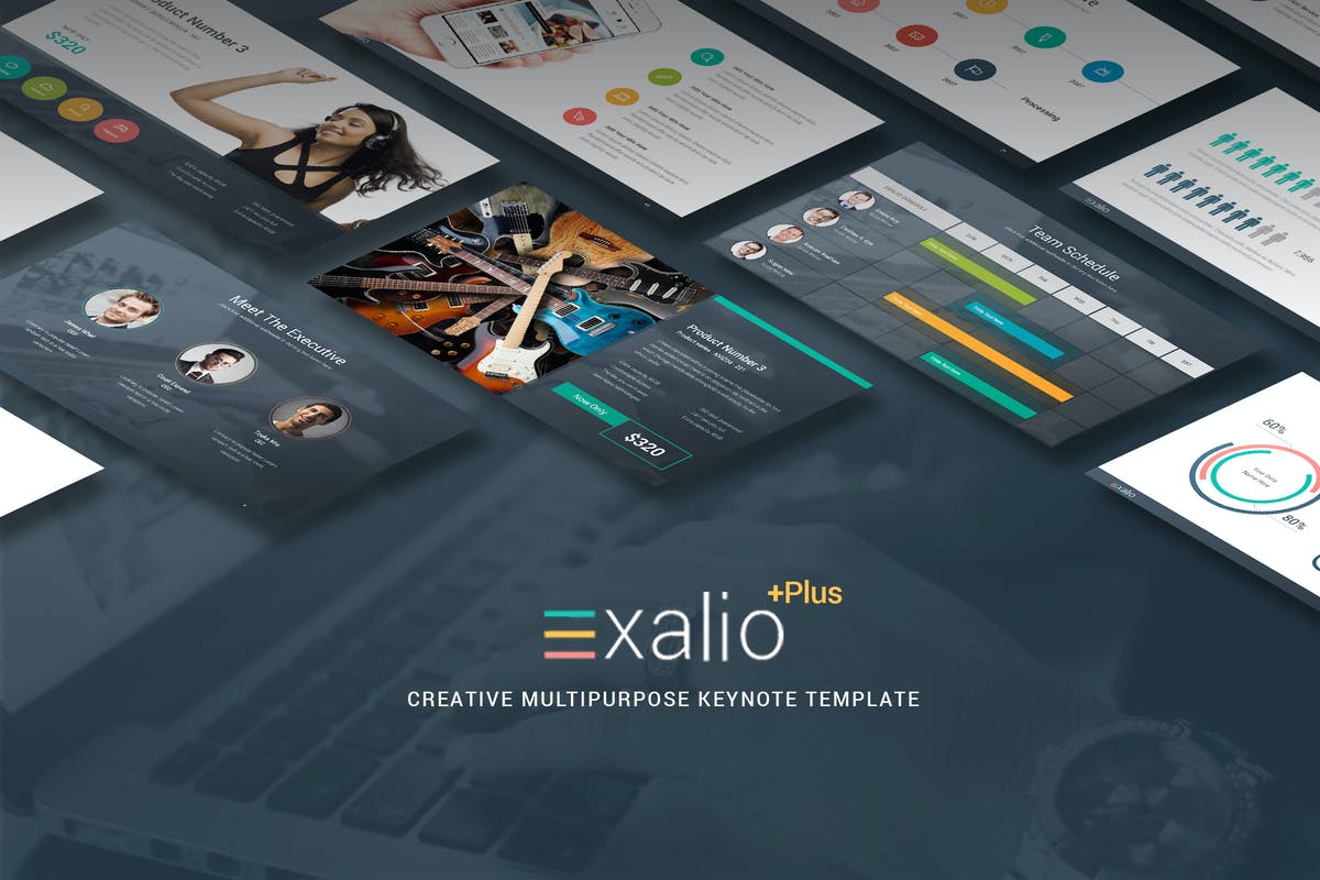 Exalio Plus - Multipurpose Keynote Template