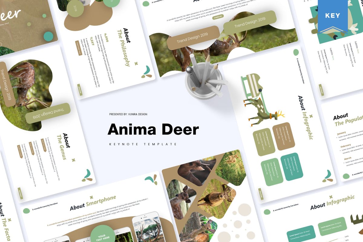 Anima Deer | Keynote Template