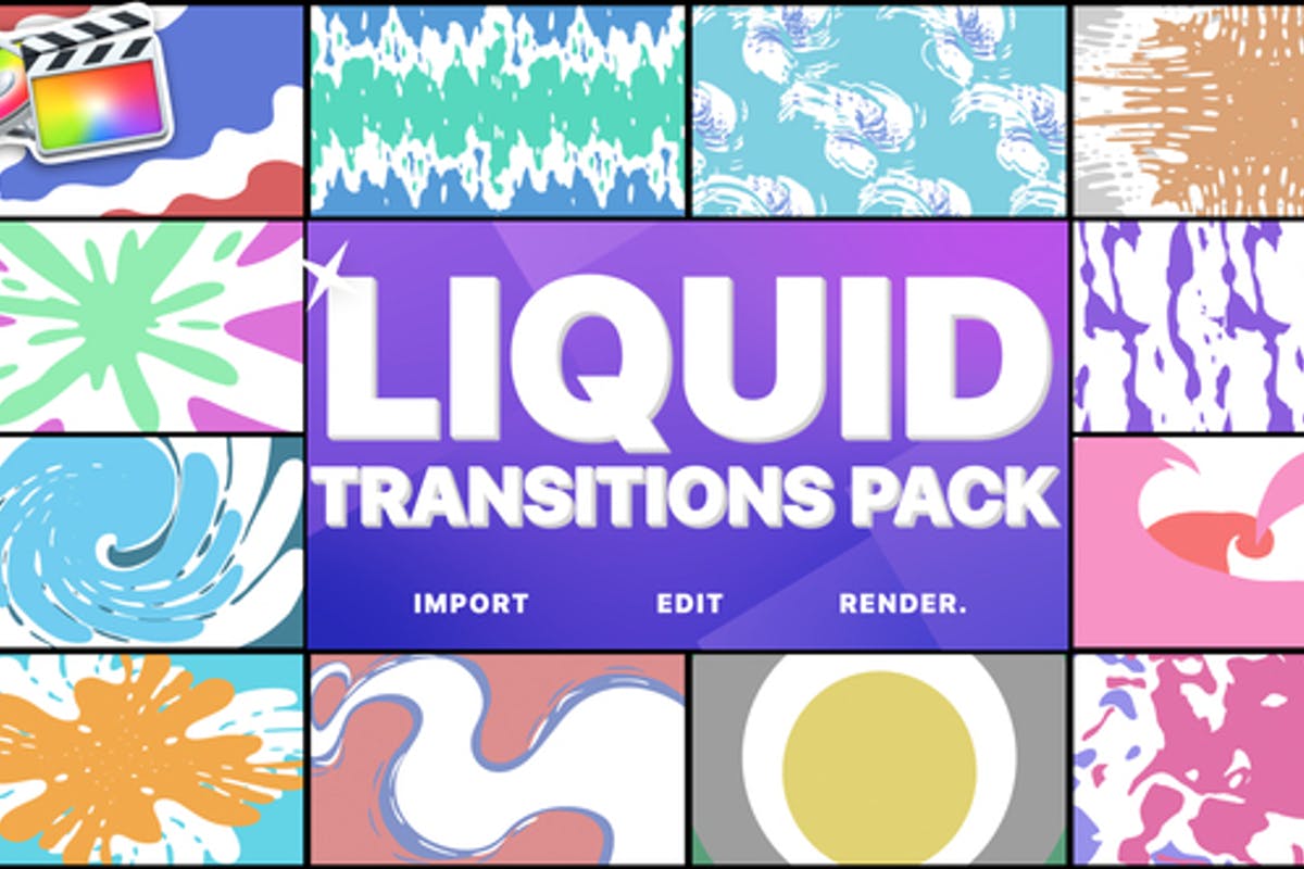 Liquid Transitions Pack Final Cut Pro