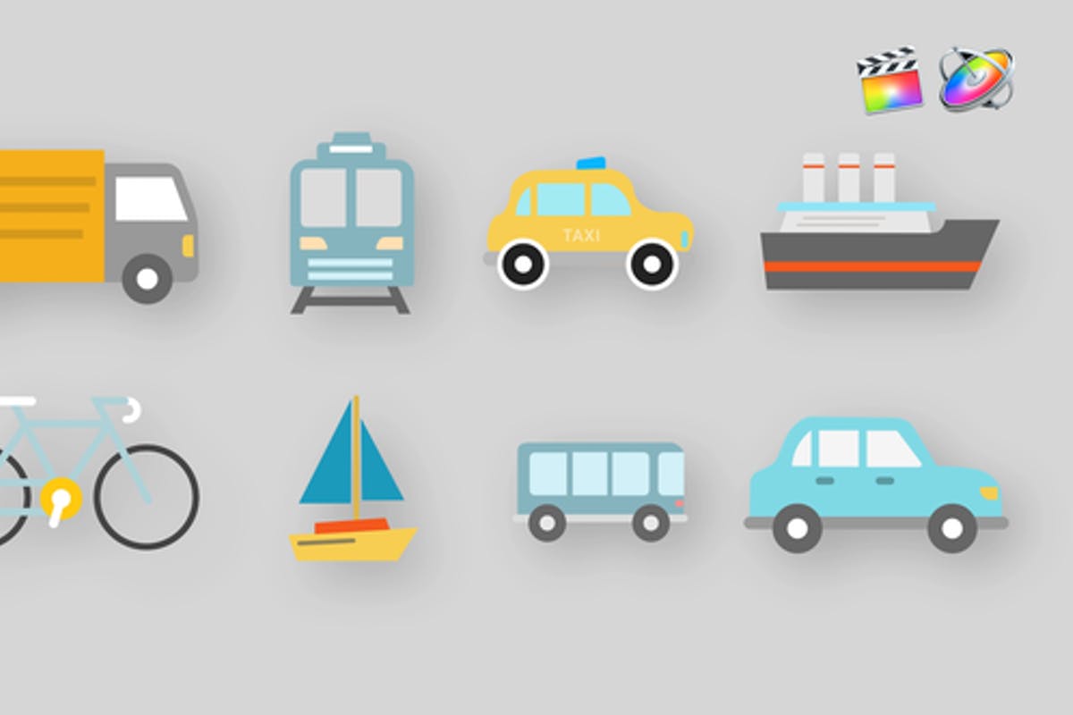 Transport Icons for Final Cut Pro