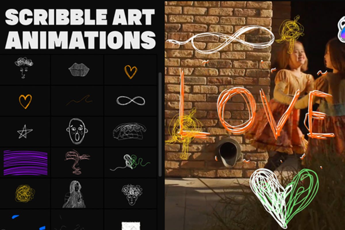 Scribble Art Animations for Final Cut Pro