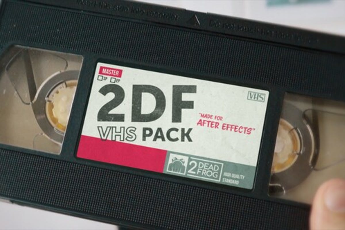 2DF VHS Pack for After Effects