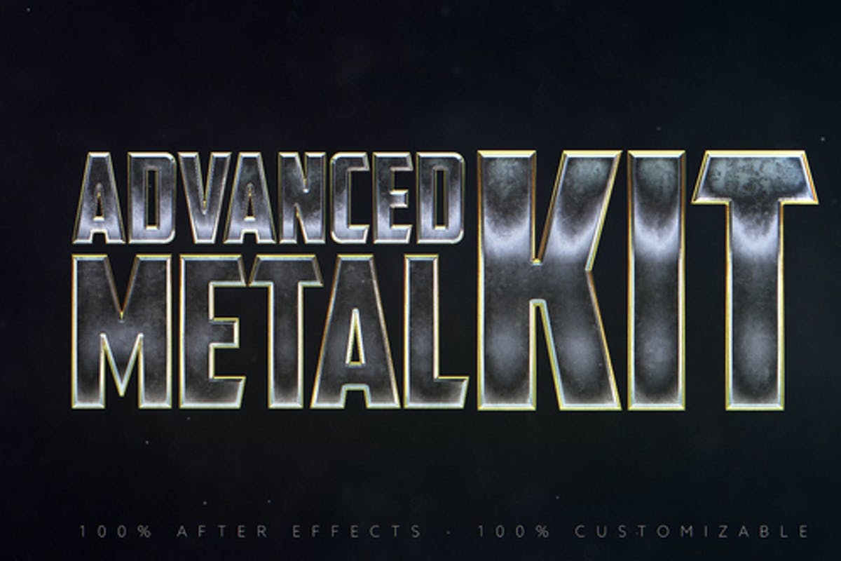 Advanced Metal Kit for After Effects