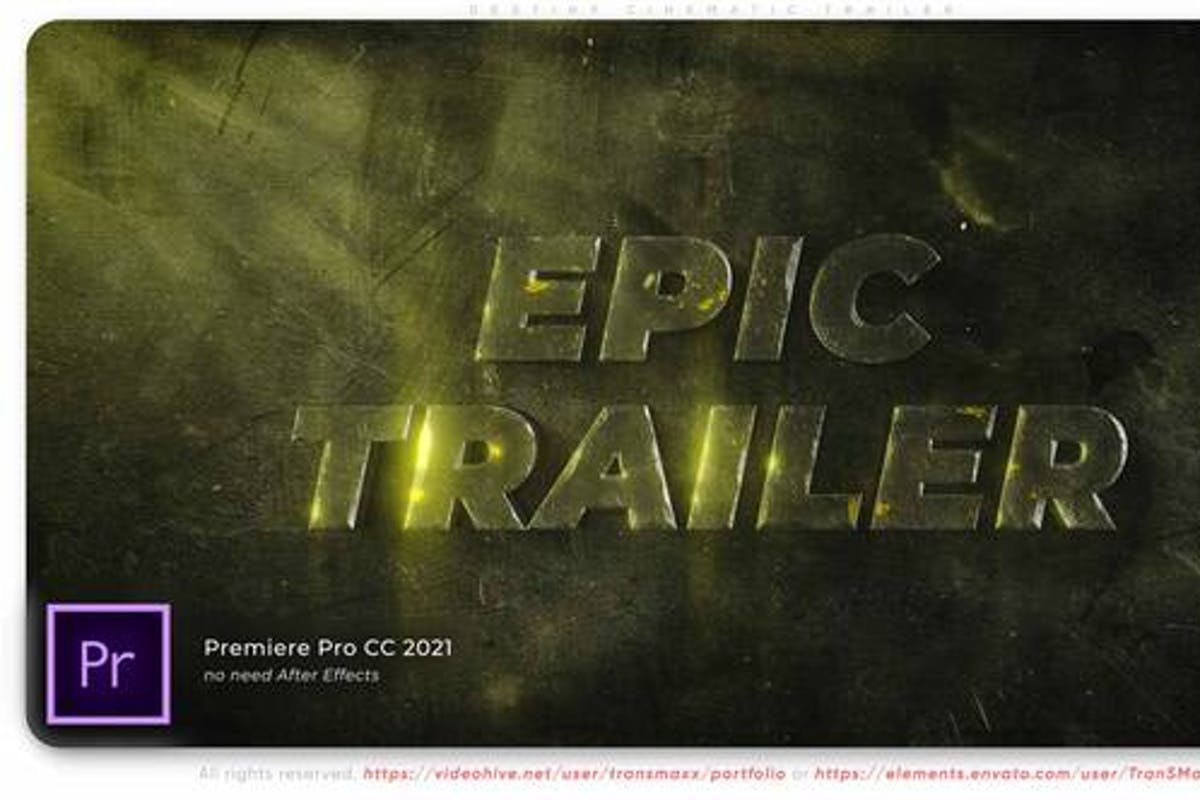 Destiny Cinematic Trailer for Premiere Pro