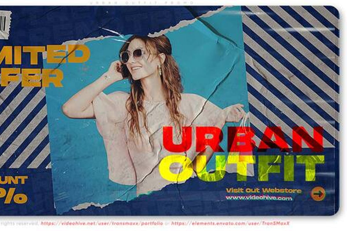Urban Outfit Promo for After Effects