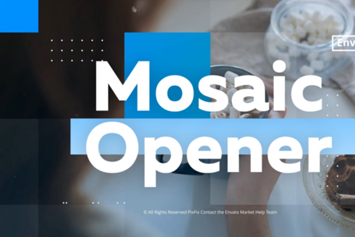 Mosaic Opener DaVinci Resolve