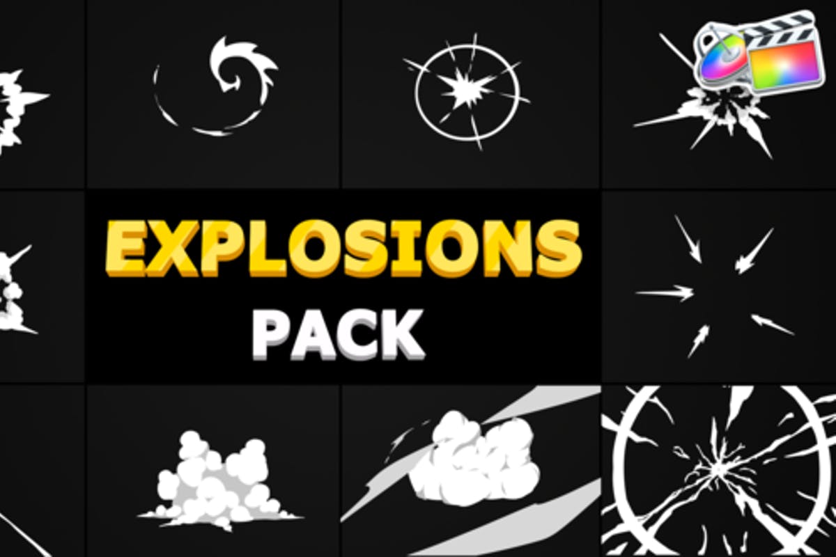 Explosions Pack for Final Cut Pro