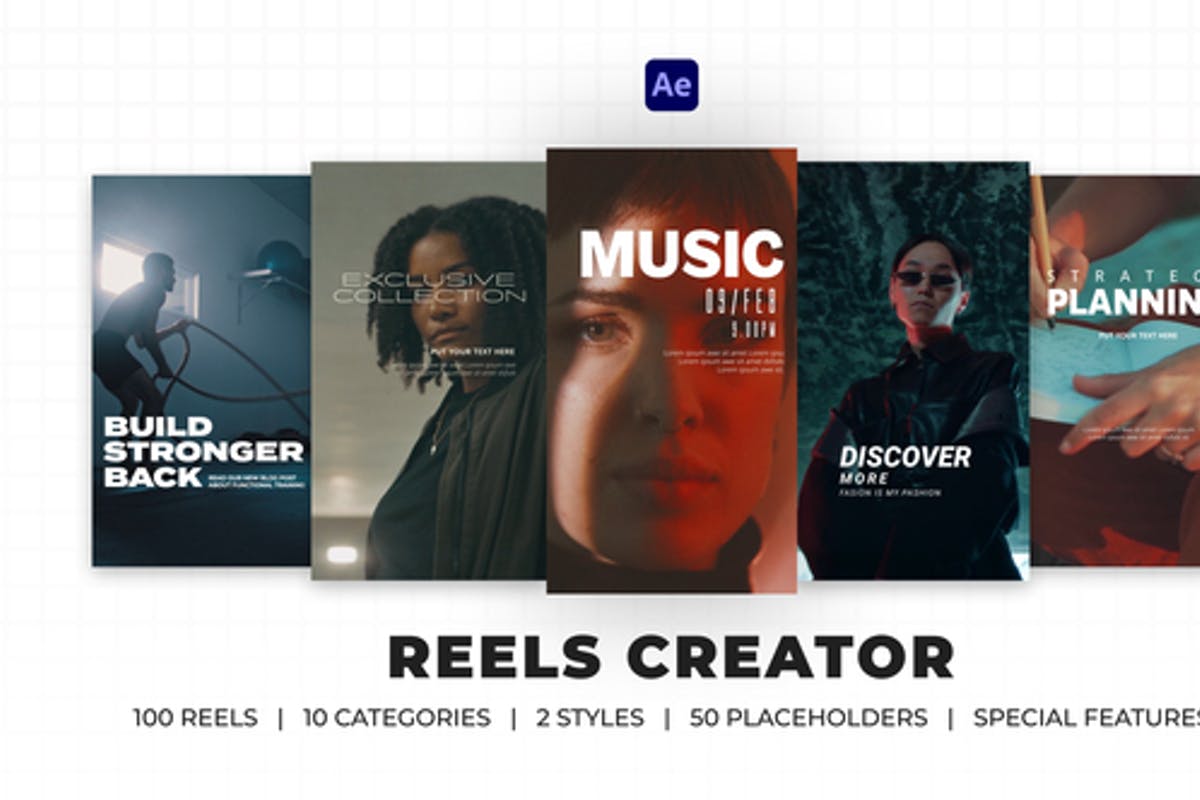 Reels Creator After Effects