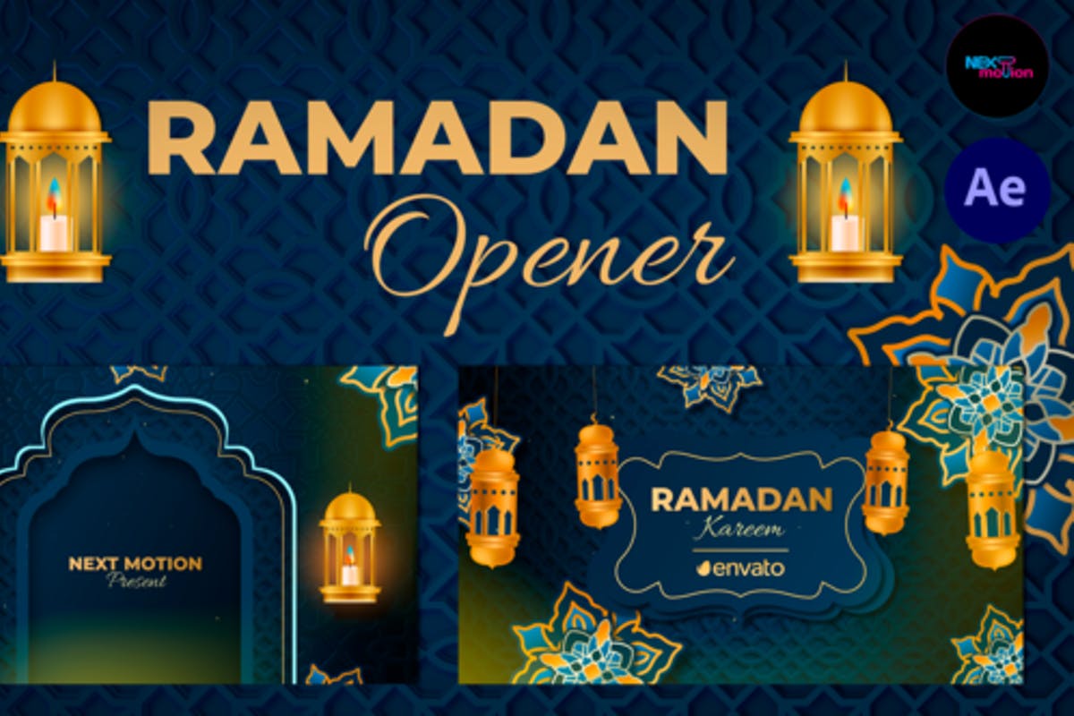 Ramadan Opener for After Effects