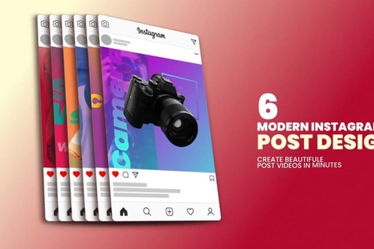 Product Pomotion Instagram Mogrt 120 for Premiere Pro