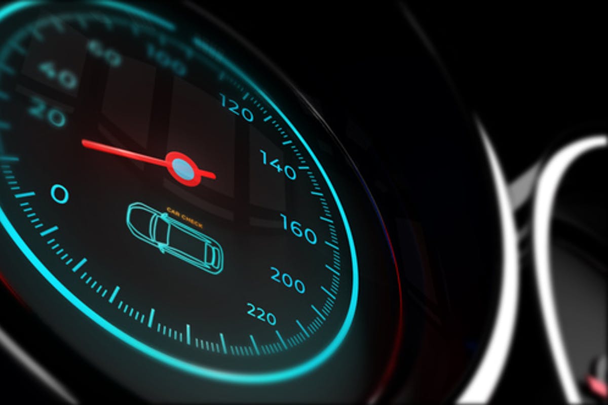 Car Speedometer Logo for DaVinci Resolve