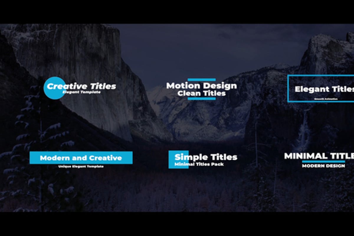 Clean Titles Pack For Final Cut Pro