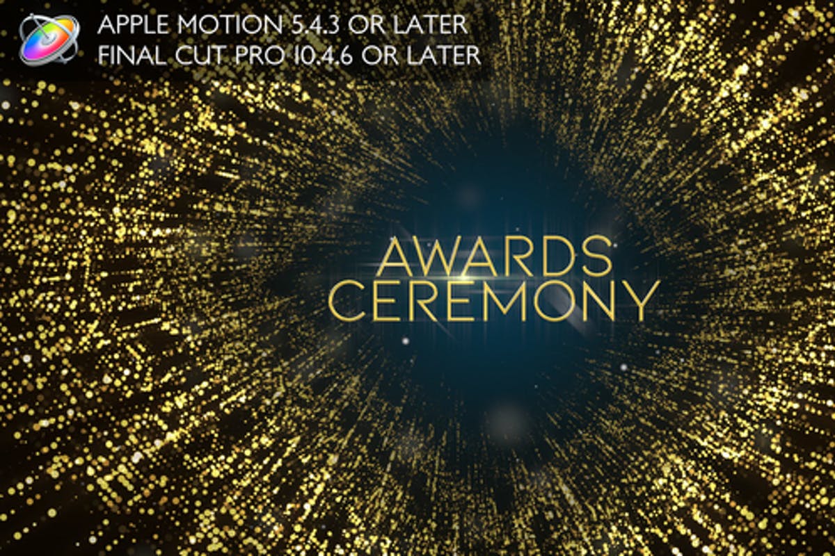 Awards Ceremony Opener - Apple Motion